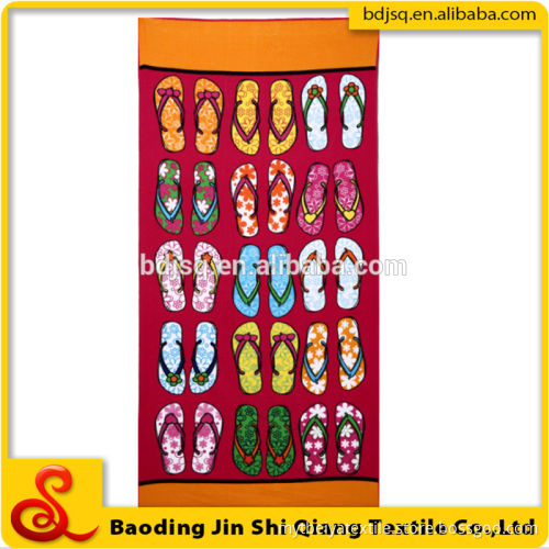 soft color fastness beach towel pareo for lady use on beach